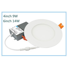 a lâmpada superior chinesa ETL aprovou o downlight conduzido dimmable recessed do painel de 6inch 14W 120V AC